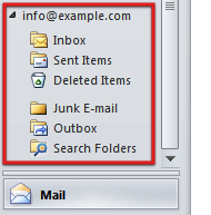 New POP3 Email Account in Outlook 2010